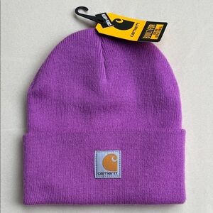 Carhartt Purple Knit Watch Hat